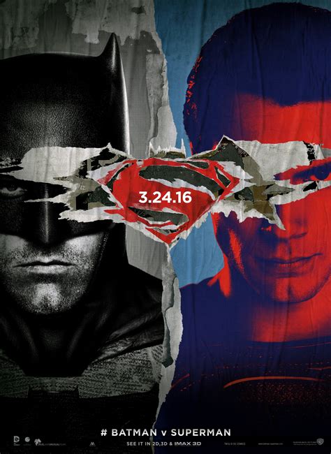 Batman V Superman Dawn Of Justice Of Mega Sized Movie Poster Image IMP Awards