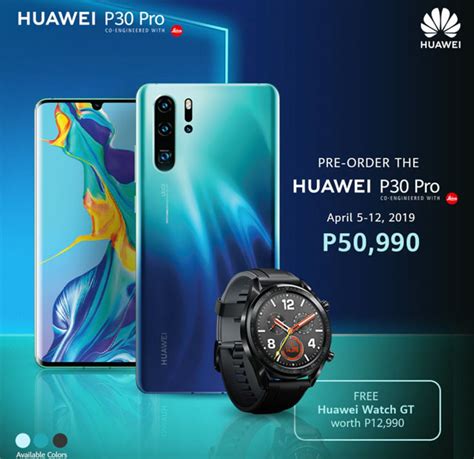 Huawei P30 Pro Official Price In The Philippines And Pre Order Details