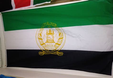 Inherited This Afghan Northern Alliance Flag With My Classroom It Took