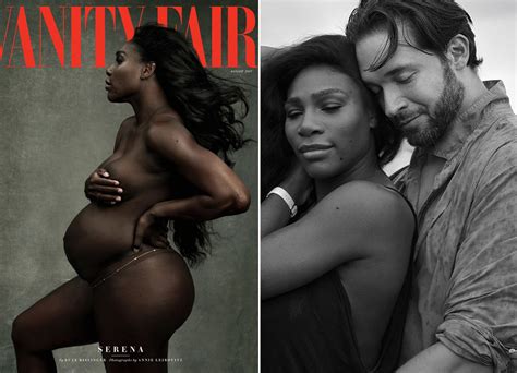 Pregnant Tennis Player Serena Williams Poses Nude For Vanity Fair