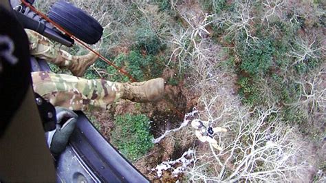 Tennessee National Guard Rescues Hikers On Appalachian Trail