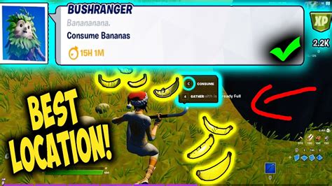 Consume Bananas Fortnite Season 7 Chapter 2 Challenges Bananas In One