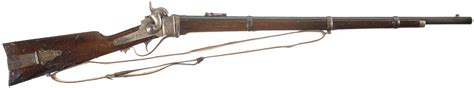 Fine Civil War Sharps New Model 1863 Military Rifle With Sling