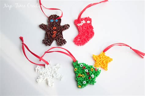 Perler Bead Christmas Ornaments Life Sew Savory