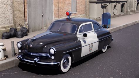 Artstation 1949 Mercury Eight Coupe Police Car
