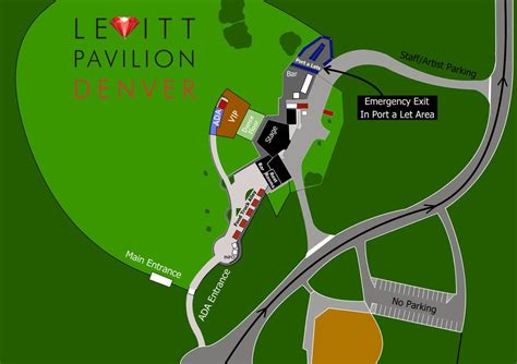 Venue Map — Levitt Pavilion Denver
