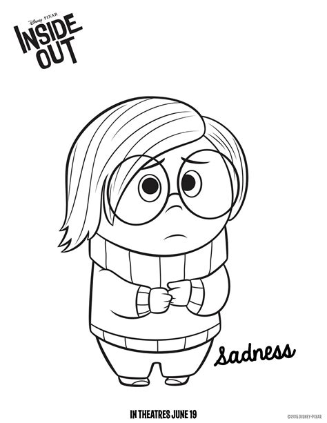 Sadness Coloring Pages Coloring Home