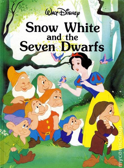 Snow White And The Seven Dwarfs Hc 1986 Disney Storybook Comic Books