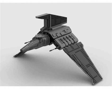 Bad Batch Shuttle Havoc Marauder Star Wars Moc 84827 With 1586 Pieces Moc Brick Land