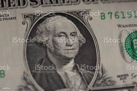 Selective Focus On One Dollar Bill Stock Photo Download Image Now