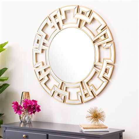 2024 Best Of Round Eclectic Accent Mirrors