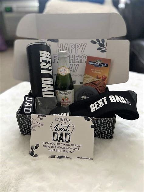 A Father S Day T Basket With Beer And Snacks