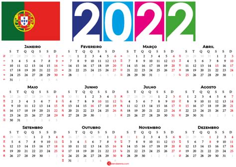 Calendario 2022 De Portugal Con Los Dias Festivos Y Feriados De 2022 Images