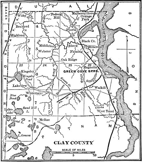 Clay County 1890