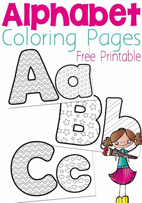 Alphabet Coloring Book Printable Viati Coloring Alphabet Coloring