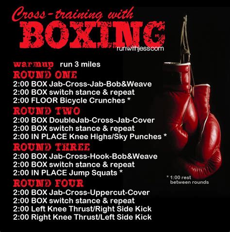Great Run Boxing Workout Balance Pt Health And Wellbeing
