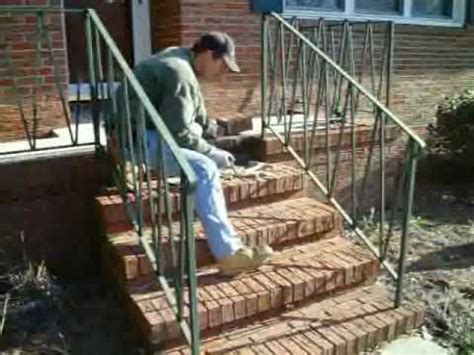 The problem stems from the fact that we live in massachusetts, in a north facing home. How to : Repair Brick Steps with Loose, Broken, or Missing ...
