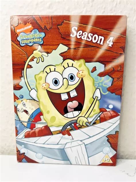Spongebob Squarepants Complete Season 4 Boxset Dvd R2 Region 2 Box Set