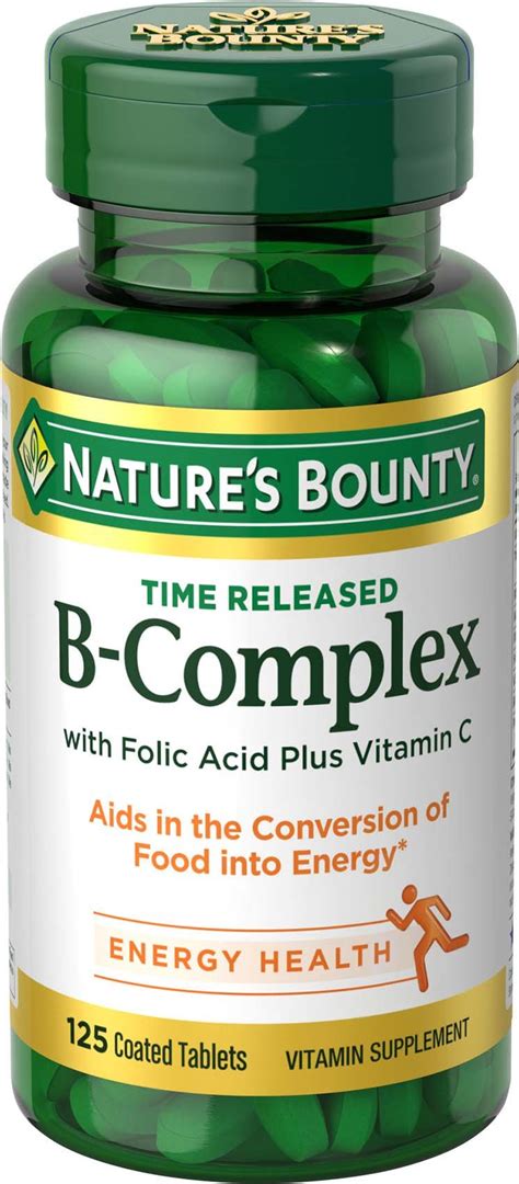 Vitamins & dietary supplements all departments audible books & originals alexa skills amazon devices amazon pharmacy amazon warehouse appliances apps & games arts, crafts & sewing automotive parts. Nature's Bounty Vitamin B-Complex with Folic Acid and ...
