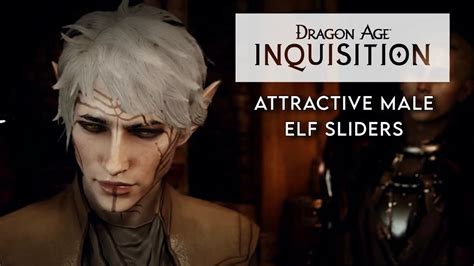 Dai Attractive Elven Male Character Sliders Youtube