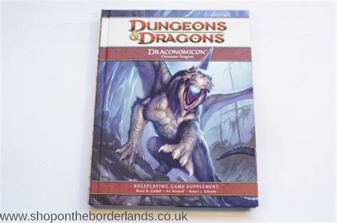 Draconomicon Chromatic Dragons Hardback Supplement For Dandd 4th
