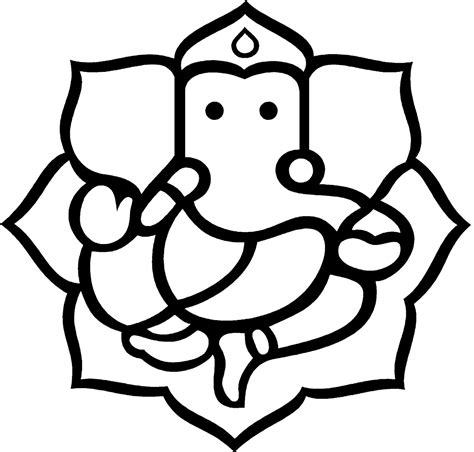 Lord Ganesha Clipart Clipart Best