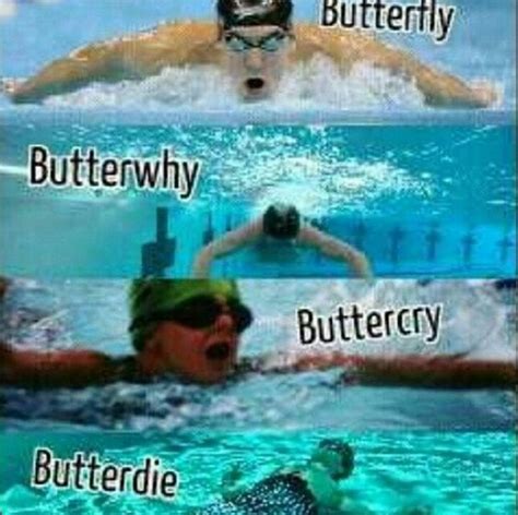 24 Pictures That Are Actually A Little Too Real For Swimmers Swimming