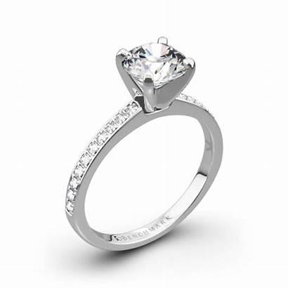 Diamond Ring Engagement Rings Diamonds Pave Benchmark