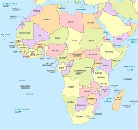 Karta Nordafrika Afrika Karta över Politiska Region Africa Map Maps