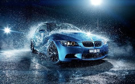 Bmw Water Splash Car Detailing Hd Wallpaper Pxfuel