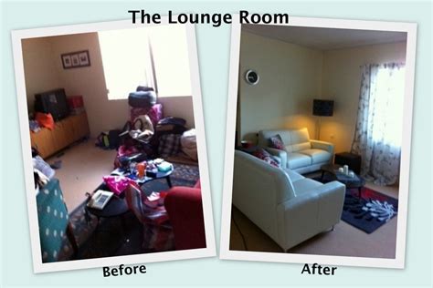After steam cleaning the carpet, i laid my futon on the floor and dressed it with soft white cotton sheets. Before & After