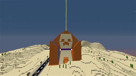 Desert Base Structure Idea Minecraft Map