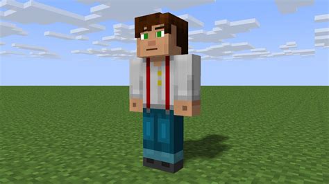 Minecraft Statues Jesse From Minecraft Story Mode Youtube