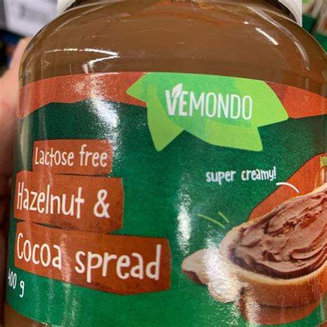 Vemondo Lactose Free Hazelnut And Cocoa Spread Reviews Abillion