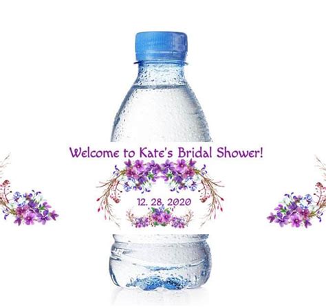 34 Water Bottle Label Wedding Labels Design Ideas 2020