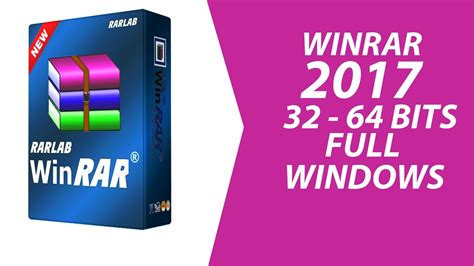 It can backup your data and reduce the size of email. DESCARGAR WINRAR 2017 FULL 32-64 BITS - YouTube