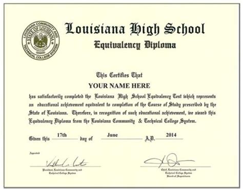 Fake Louisiana Ged Fake Louisiana Ged Certificate And Score Sheet La