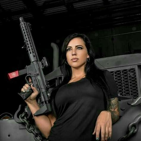Alex Zedra Model And Shooter Girl Guns Women Guns Guns