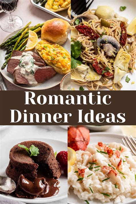 romantic dinner for two at home recipes