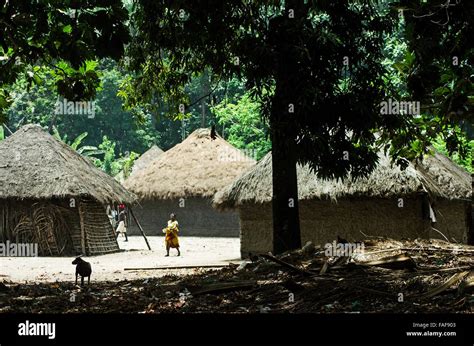 Village In Southern Sierra Leone Stock Photo Alamy