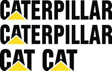 Caterpillar Decal Sticker Set Ebay