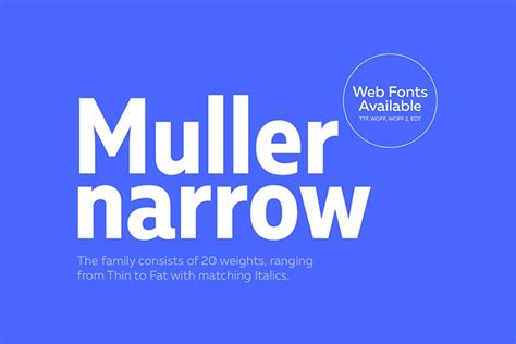 50 Best Condensed And Narrow Fonts Of 2020 Design Shack