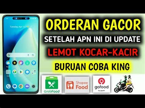 Apn Ojol Dan Food Tercepat Paling Stabil Orderan Kembali Tak Terbendung