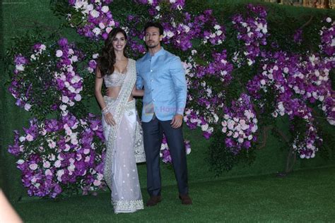 Tiger Shroff Disha Patani At Akash Ambani Shloka Mehta Wedding In