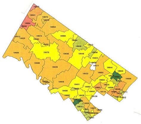 Zip Code Map Montgomery County Map