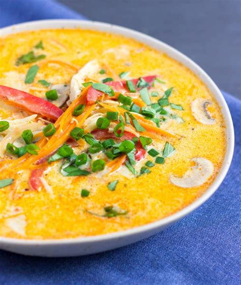Coconut Curry Chicken Soup With Quinoa One Clever Chef