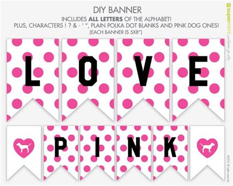 Pink Love Pink Polka Dots Victoria Secret By Supermimidesign