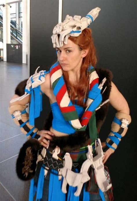 Horizon Zero Dawn Aloy Cosplay Banuk Sickness Eater German Comic