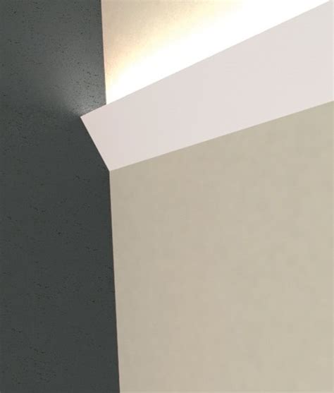 Cornice design(gypsum cornice designs, ceiling decorative cornice, plaster ceiling cornice) whitness : Cale LED Plaster Cornice Uplight