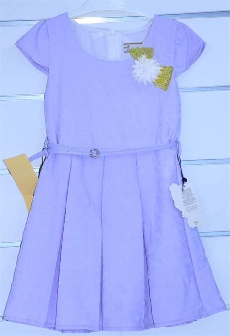 Purple Girls Dress G King Tekstil Company